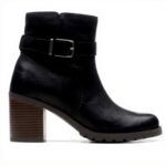 Stivali Donna Clarks Clarkwell Hall Pelle Premium Comfort