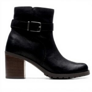 Stivali Donna Clarks Clarkwell Hall Pelle Premium Comfort