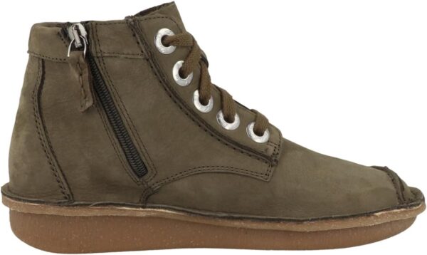 Clarks Funny Cedar Stivali Donna Pelle Premium Comfort-3