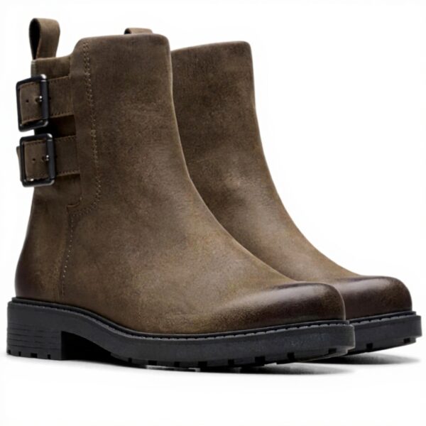 Clarks Orinoco2 Stivali Donna Pelle Shearling Cushion Plus