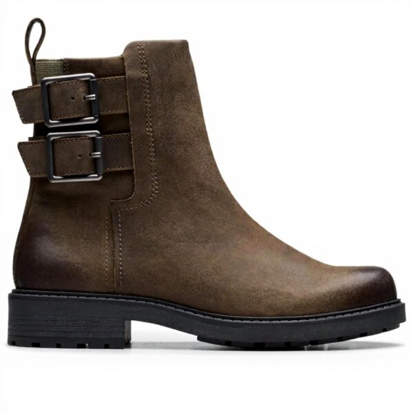 Clarks Orinoco2 Stivali Donna Pelle Shearling Cushion Plus