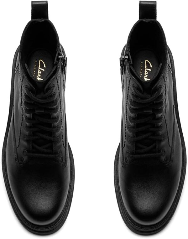Stivali Donna Clarks Orinoco3 Pelle Nera Comodo-2