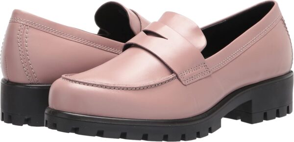 ECCO Modtray Mocassino Donna Rosa Woodrose Pelle Liscia-6