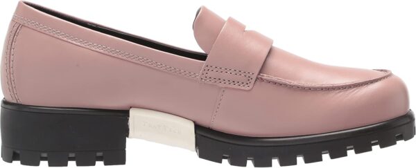 ECCO Modtray Mocassino Donna Rosa Woodrose Pelle Liscia-5