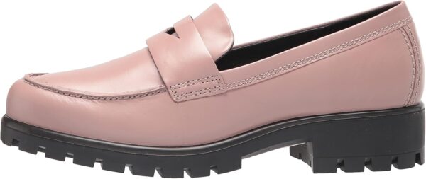 ECCO Modtray Mocassino Donna Rosa Woodrose Pelle Liscia-7