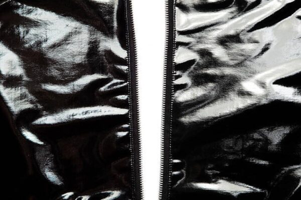 Tessuto similpelle nero Fabrics-City lucido resistente-2