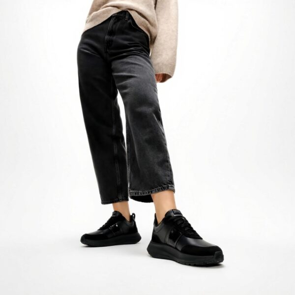 Fitflop F-Mode Flow Sneakers Donna Sequin Suede Flatform