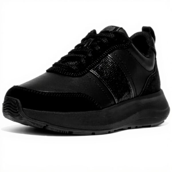 Fitflop F-Mode Flow Sneakers Donna Sequin Suede Flatform