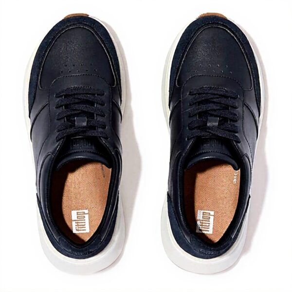 Fitflop Sneakers Donna Flatform Pelle Suede Microwobbleboard