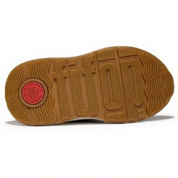 Fitflop Sneakers Donna Flatform Pelle Suede Microwobbleboard
