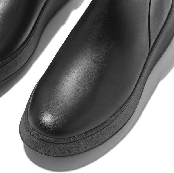 Fitflop Stiefelette Donna Leder Stivaletto F-Mode Nero-3