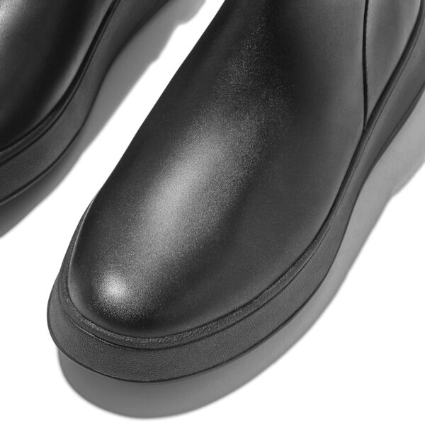 Fitflop Stiefelette Donna Leder Stivaletto F-Mode Nero-6