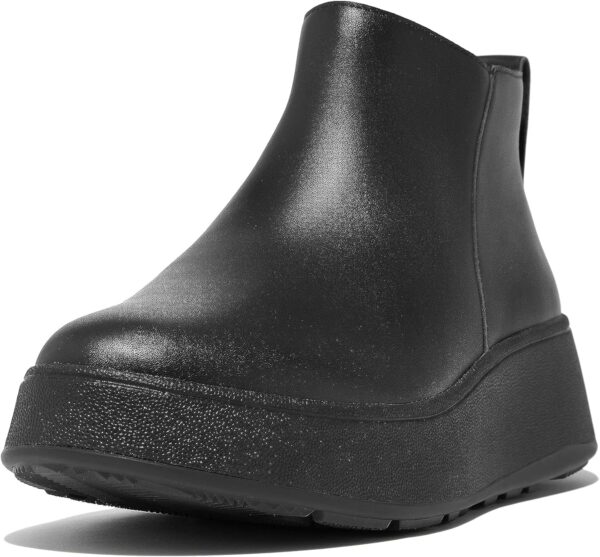 Fitflop Stiefelette Donna Leder Stivaletto F-Mode Nero-0