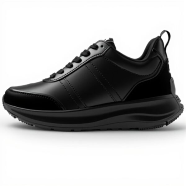 Fitflop Scarpe Ginnastica Donna Nero Tessuto Pelle
