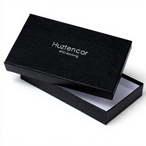 Porta carte di credito donna Huztencor pelle RFID blocco