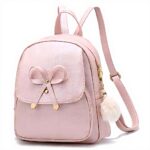 IHAYNER Zaino Donna Mini Bowknot Pelle PU Borse Moda