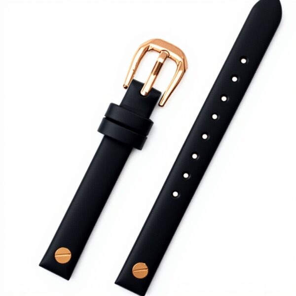Cinturino pelle vera orologio donna HEPUP agata 8mm