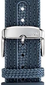 Cinturino orologio uomo Morellato Sport pelle gomma blu-0