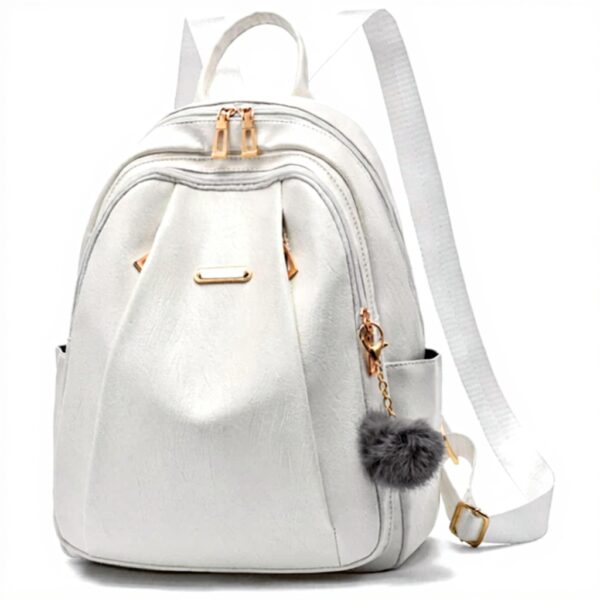 Zaino Donna NICOLE DORIS Pelle PU Antifurto Impermeabile