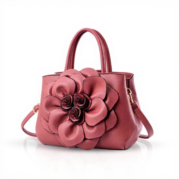 Borsa donna NICOLE DORIS pelle PU fiori tracolla elegante