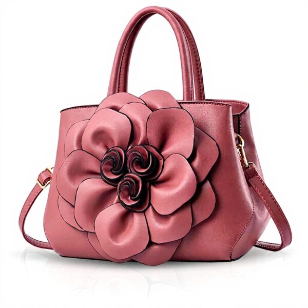 Borsa donna NICOLE DORIS pelle PU fiori tracolla elegante