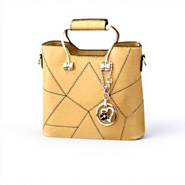 Borsa donna pelle PU Nicole Doris tracolla nappine cristallo