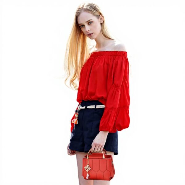 Borsa a spalla donna pelle PU Nicole Doris tracolla