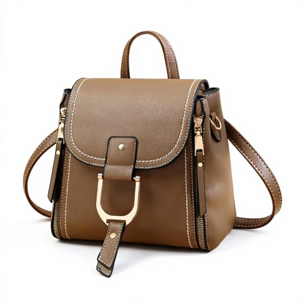 Zaino Donna NICOLE DORIS Leggero Convertibile PU Pelle
