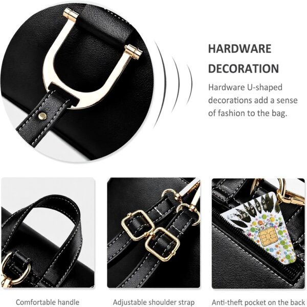 Zaino Donna NICOLE DORIS Leggero Convertibile PU Pelle