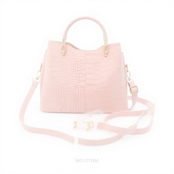 NICOLE DORIS Borse Donna Set 3 Pezzi Pelle PU Coccodrillo
