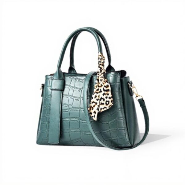 Borsa Donna NICOLE DORIS Pelle Tracolla Nastro Leopardo