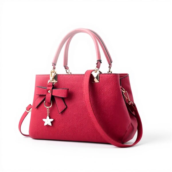 Borsa a tracolla donna Nicole Doris pelle PU fiocco moda