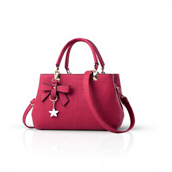Borsa a tracolla donna Nicole Doris pelle PU fiocco moda