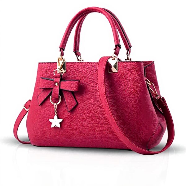 Borsa a tracolla donna Nicole Doris pelle PU fiocco moda