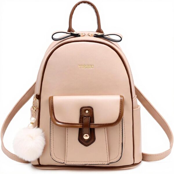 Zaino Donna NICOLE DORIS Mini Pelle PU Elegante Antifurto