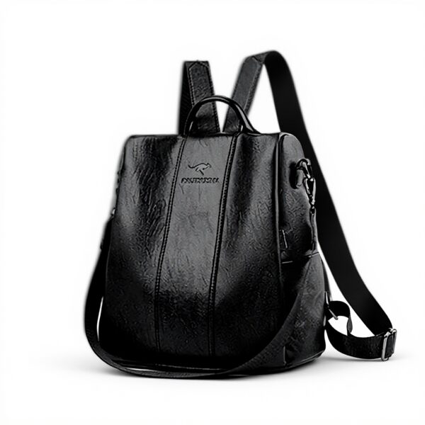 Zaino Donna Antifurto Pelle PU Nicole Doris Grande Leggero