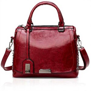 Borsa a mano NICOLEampDORIS pelle PU elegante vintage colori