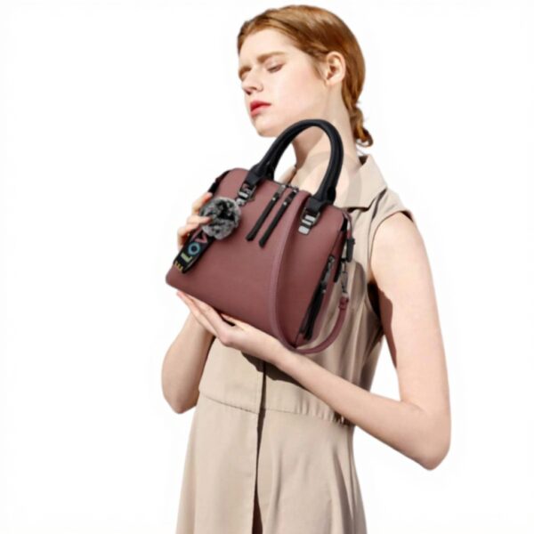 Borsa a tracolla donna NICOLEampDORIS pelle PU capiente