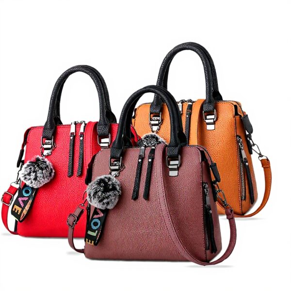 Borsa a tracolla donna NICOLEampDORIS pelle PU capiente