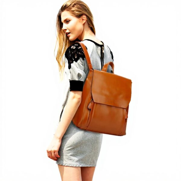 Zaino Donna NICOLEampDORIS Impermeabile PU Viaggio Scuola