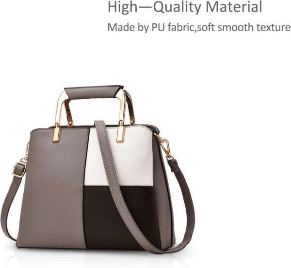 Borsa a tracolla donna Nicole&Doris pelle PU manico tracolla-2