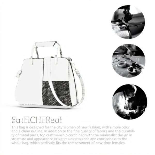 Borsa a tracolla donna NicoleampDoris pelle PU manico tracolla