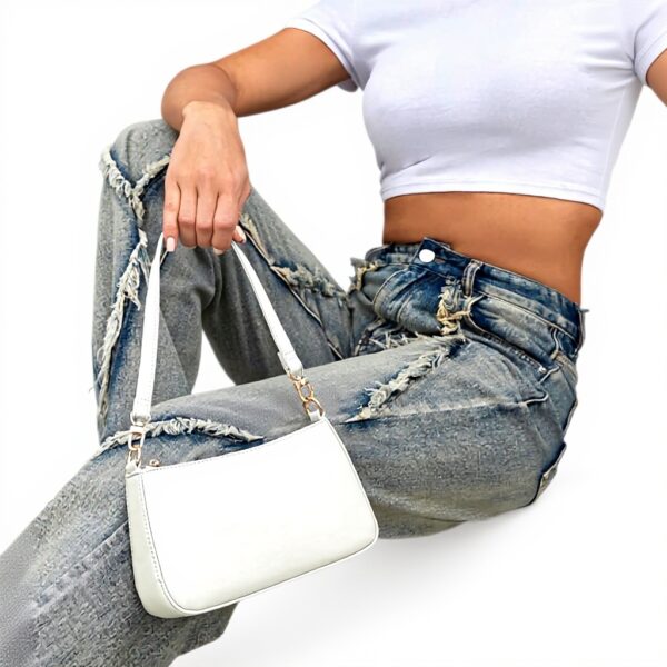 Borsa a Tracolla Donna NIUEIMEE ZHOU Pelle Vegana Design