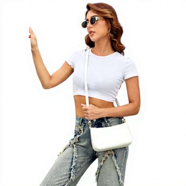 Borsa a Tracolla Donna NIUEIMEE ZHOU Pelle Vegana Design
