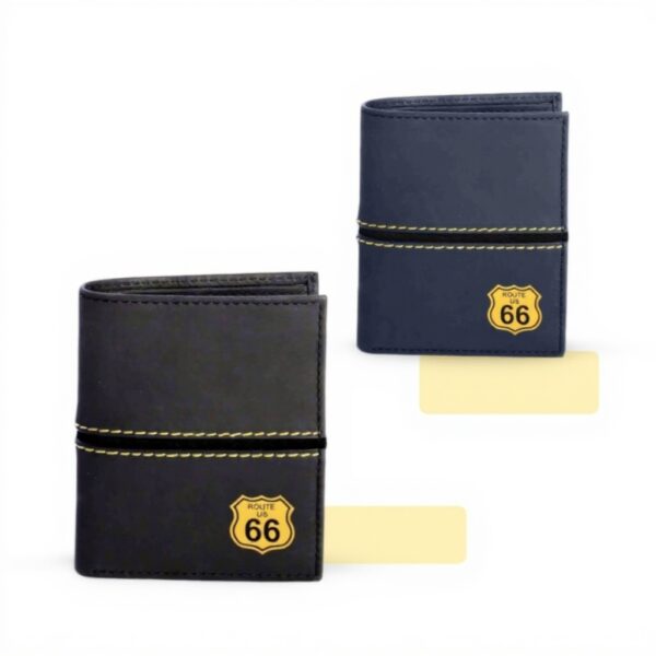 Portafoglio uomo pelle Route 66 RFID portafoglio porta carte
