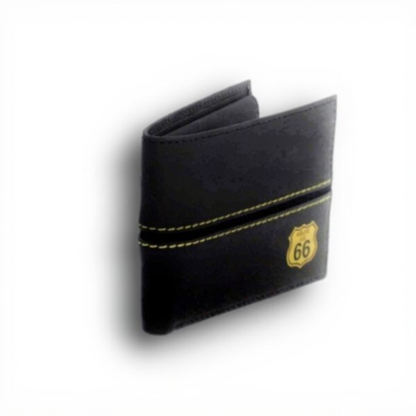 Portafoglio Uomo Route 66 Pelle Protezione RFID Nero