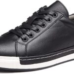 Scarpe da Skateboard Uomo Asifn Pelle Antiscivolo Comode-0