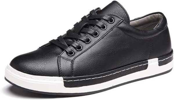 Scarpe da Skateboard Uomo Asifn Pelle Antiscivolo Comode-0