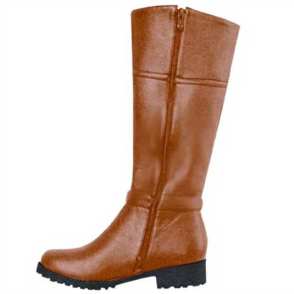 Stivaletti Vintage Xmiral Donna Pelle Tacco Basso Stivali