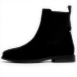 Stivali Chelsea Donna Tommy Hilfiger Pelle Scamosciata Nero